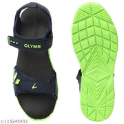 CLYMB Men's Spa Sandals with Adjustable Back Strap Ultra Soft & Flexibility Anti Skid Comfortable Waterproof Daily Mules Sports Sandals for Men