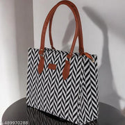 Large Capacity Tote Bag for Women | Stylish College & Office Shoulder Bag | Premium Printed Handbag