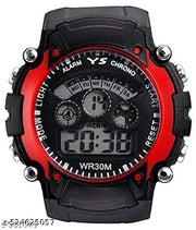 Stylish Plastic Digital Kid's Watches (Pack Of 4)