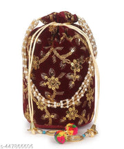 women trendy tradional sequence workpotlis for marriages