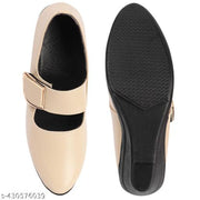 Bliss Comfortable Slip On Semi Casual Loafer for Women | Stylish Fashion Moccasins Range | Cushioned Footbed Finish | Flexible | Style & All-Purpose | Formal Office Wear Shoe