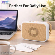 DPM Bluetooth Speaker with Mic, High Volume Sound, Multi Playback Support, RGB Glow