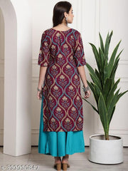 Latest ZAVI ENTERPRISE 2024-25 KURTIS FOR WOMEN (Pack of 2)
