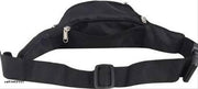Hiking Cycling Sports Waterproof Large Capacity Kamar Bag Fanny Pack Waist Bag (Black)