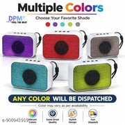 DPM Portable Bluetooth Speaker with Karaoke Mic Feature Wireless Audio System for Party