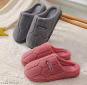 Women’s Slipper Solid Color Autumn and Winter Home Slipper For Men Warm Indoor Beadroom Slides Women Stripe Soft Cotton Slippers|| Flip flops || Carpet slippers || slippers for women and Girls ||