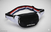 Pocket Bazar Multipurpose Waist Bag for Men & Women | 5 Zipper Pocket | Travel Use