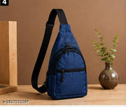 Premium Blue Crossbody Sling Bag for Men & Women