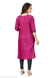 DESIGENER KURTI NEW COLLECTION COTTON BLEND STYLISH NEW TRENDY…