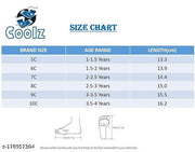 Coolz Girls Baby Fashion and Casual Ballerina Cute-1 Black for 1-4 yrs