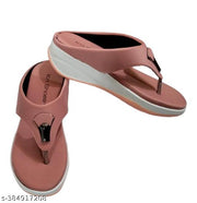 letest casual woman pink wedges