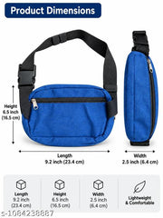 Blue Waist Bag For Men | Waist Bag For Men And Women || Stylo Men's Waist Bags | Unisex Waist Bags | Unisex Waist Bag