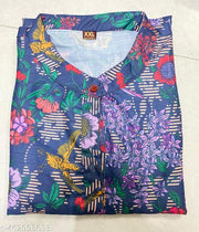 FASHIONABLE  COTTON DIGITAL PRINT KURTI BLACK FOR WOMAN WEAR