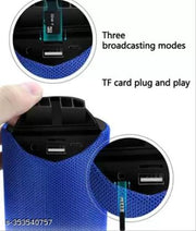 VA WORLD TG-113 BL High Bass 10W Bluetooth Speaker Thunder Sound Portable Thunder Sound (Random Colour) (Pack of 1)