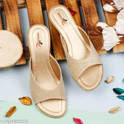 Women New Trendy wedge heel sandal slippers