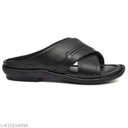 QARA LEATHER  CASUAL  stylish latest formal leather slipper flip flop sandal for men.