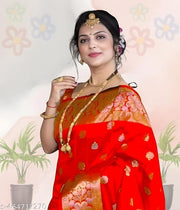 soft kanjivaram silk sarees banarasi silk saree Red