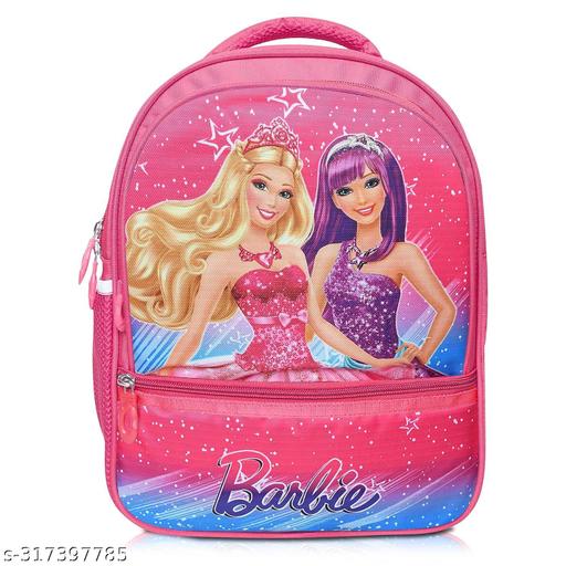 Lightweight Kids School Backpack 15L Cartoon Printed Bag for Boys & Girls | Cute Travel Backpack Bag for Children 3-5 Years Ideal for Preschool Nursery to 1st School Bag