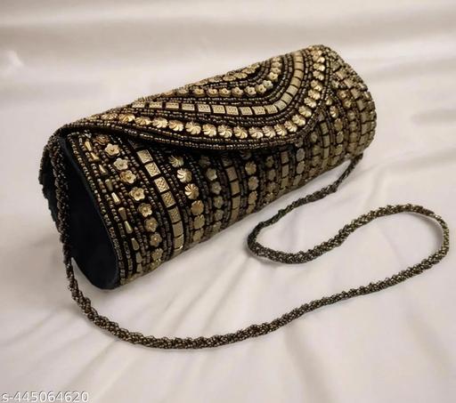 Bridal Handcrafted Hand Clutch/Handbag/Purse for Women and Girls