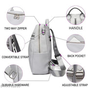 Muchova Medium Size College Bag For Girls Premium Bag And Purse For Women Stylish Crossbody Bag (Back Pack For Girl Fashion Bag for Women Stylish Latest Women Backpack)
