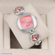"Analog Women's Watch Stainless Steel Dial Wrist Watches for Women Stylish Belt Ladies Watch - Water Resistant Watches for Girls"