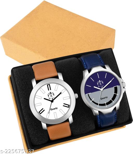 2 Combo Watches For Mens with Casual Look