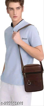 Classic world Cross Body Sling shoulder Sider bag for men
