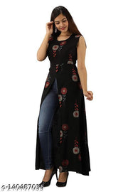 Polyster/Crepe fabric-kurtis