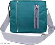 Fancy Craft Men & Women Green Sling Bag - Extra Large