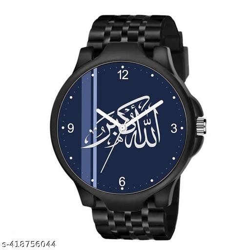 KINGLAND black Silicon Belt Watch For boys,Men