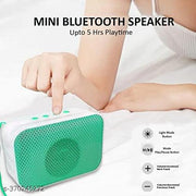 VA WORLD M412SP GRN (Portable Bluetooth Speaker) Dynamic Thunder Sound with High Bass 5 W Bluetooth Speaker 1200mAh Battery (Assorted Colour)
