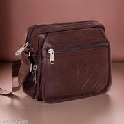Stylish Professional Casual Synthetic Leather Unisex Bag/Shoulder Bag for Men/Travel Bag/Cross Body Bag/Office Business Bag/Messenger Bag/Stylish Sling Bag for Men & Women