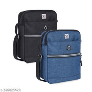 NFI essentials Small Unisex Sling Bag Cross Body Bag for Travelling, Business Messenger Bag Travelling Bag one Side shoulder Bag