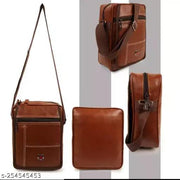 Casual Crossbody Synthetic Leather Men Sling Bag/Shoulder Bag for Men/Travel Bag/Cross Body Bag/Office Business Bag/Messenger Bag/Stylish Sling Bag for Men