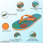Phonolite Women's Slipper Collection: Unparalleled and Stylish fancy Hawaii 01 Slippers for women/ women slippers ladies / women slipper/ slipper for women/ slipper/ slippers/ chappal Multicolor Printed Thong Flip-flops For Women & GIRLS