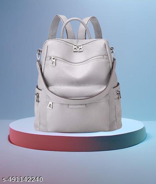 Craftwood Backpack For Women/Multipurpose Backpack/Handbag For Women with Crossbody Handle Backpack/Backpack For Office College Daly Use