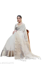 ORGANZA MULTY COLOUR SAREE, FANCY ORGANZA SAREE, ORGANZA SILK SAREE, 3D COLOUR SAREE  SAREE TRENDING SAREE FASTIVAL SAREE
