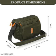 Perfect Stylish Unisex Sling Bag Cross Body Multipurpose one Side Slim Shoulder Bag Cash Business Collection Travelling Stylish Hand Messenger Bag for Men & Women (Pack of 1)
