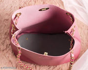 Golden Chain Handle Bag for Women | Stylish Women Bag  | Trending Women Shoulder Bag