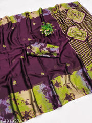 New Printed Bollywood Daily Wear Chiffon, Georgette Saree 2025