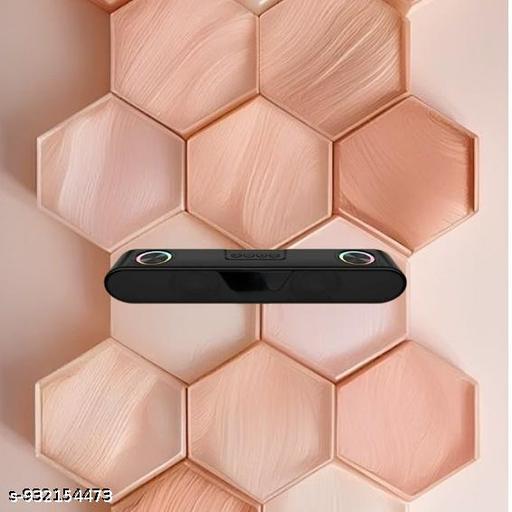 2.0 CH, 10W Signature Sound, RGB LEDs, Dual Full-Range Drivers, Upto 8H Battery, TWS, Multi Ports, Bluetooth Sound bar, Home Theatre Soundbar Speaker (Premium Black)