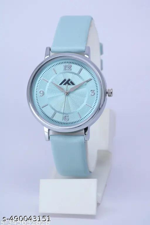 Attractive Ethnic Dial Designer Fancy Leather Belt Analog Watch for Women Watch for Girls