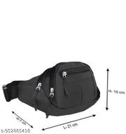 Unisex Waist Pack Bag | Travel, Hiking & Sports Belt Pouch for Phone & Money