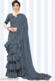 siqwansh work Traditional Fancy Saree