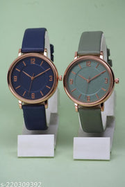 Attractive Ethnic Embossed Designer Leather Belt Analog Watches for Women Watches for Girls