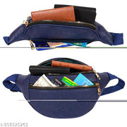 Waist Pack for Travel, Hiking & Sports – Unisex Zip Pouch Belt Bag for Phone, Money & Documents