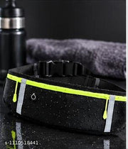 Running Belt Waist Pack Bag, Workout Gear, 3 Pockets Gym Fitness Fanny Pack for Phone, Cell Phone Holder for Running, Jogging Pocket Belt for Women & Men, Running Accessories