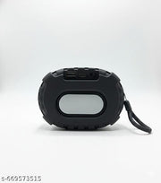 GeneCore Rugged Pulse Bluetooth Speaker – Extra Bass Waterproof Portable Wireless Speaker with SD Card & USB Support (Assorted Colors)