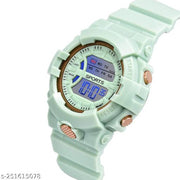 New Arrival Latest Unique Collection Digital Multi Function Sports Watch for Boys & Girls Fashionable Silicon Belt Small Dial Digital Watch for Boys & Girls Digital Men's Watch Trending Sports Watch for Kids