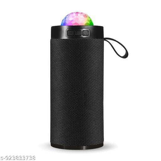 GeneCore PartyGlow X1 Bluetooth Speaker with RGB Disco Light | Wireless Speaker with Bass | Portable Mini Party Speaker | LED Night Light Speaker